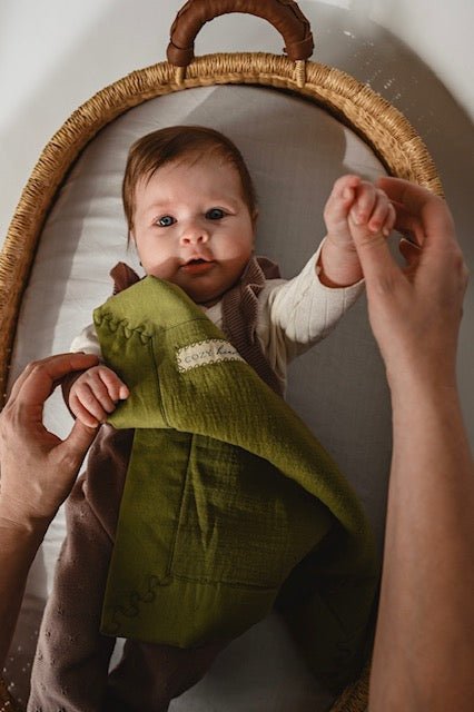 Mini Cozy: Organic Cotton Lovey Blanky - Cozy-hearted