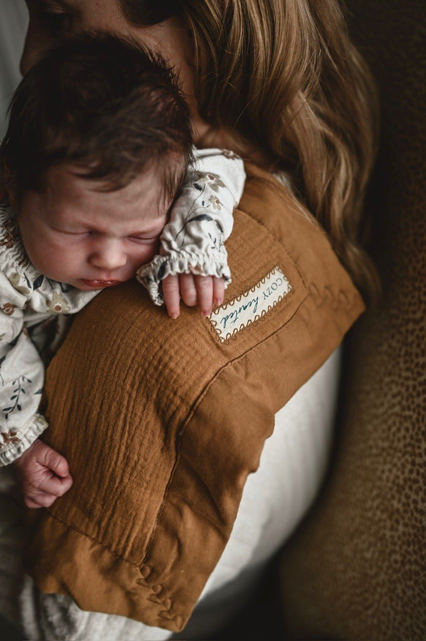 Mini Cozy: Organic Cotton Lovey Blanky - Cozy-hearted