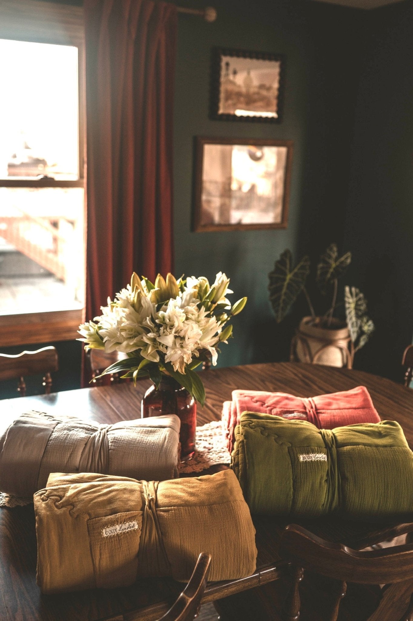The Cozy – Ultra - Soft Organic Throw Blanket for Self - Care & Relaxation - Cozy - hearted