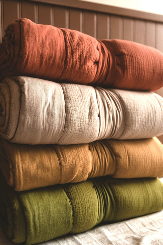 The Cozy – Ultra - Soft Organic Throw Blanket for Self - Care & Relaxation - Cozy - hearted