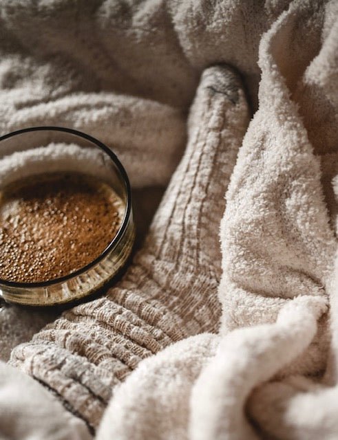 The Warm-hearted: 100% Recycled Blanket - Cozy-hearted