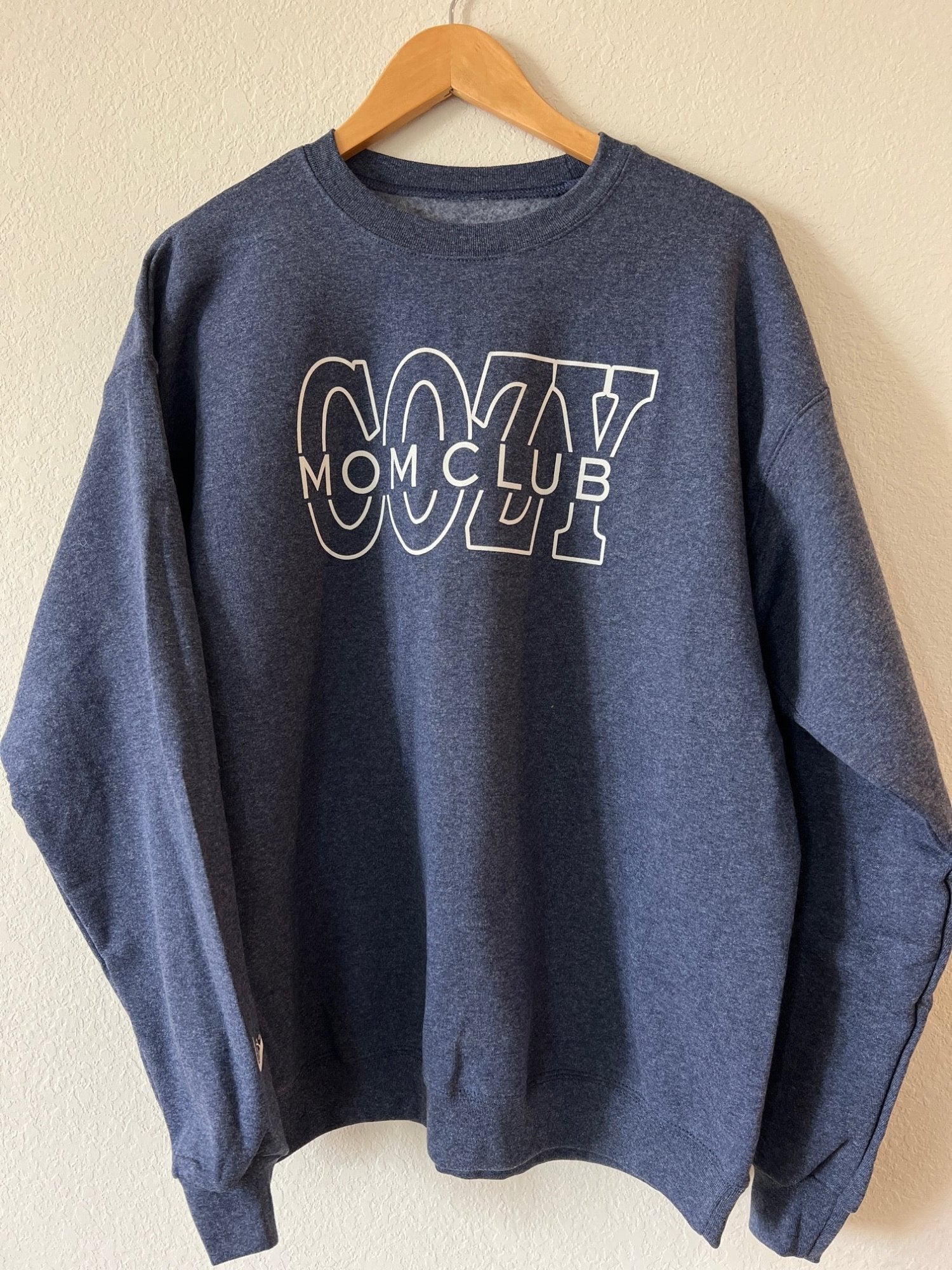 Classic Cozy Mom Crewneck - Cozy - hearted