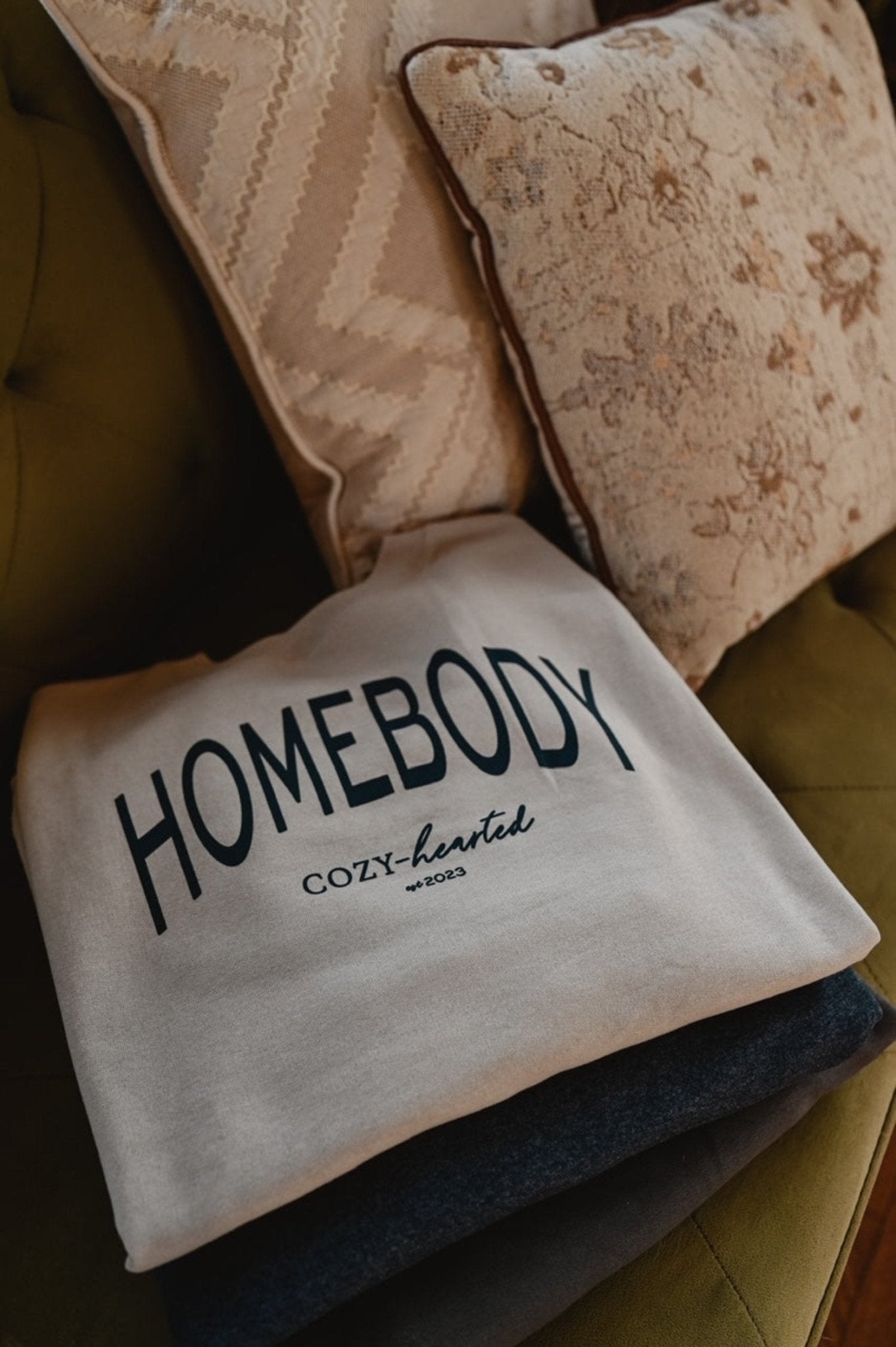 Classic Homebody Cozy - HD Crewneck - Cozy - hearted