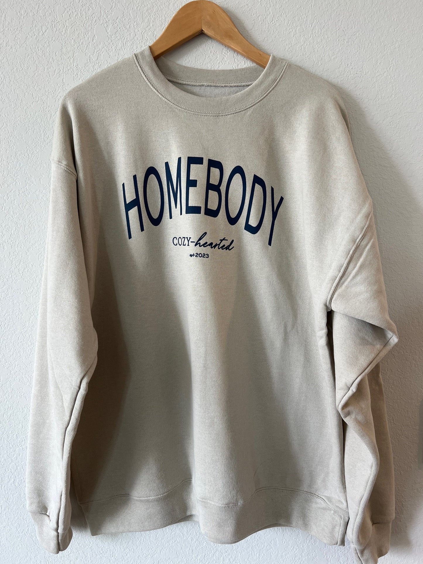 Classic Homebody Cozy - HD Crewneck - Cozy - hearted