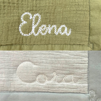 Mini Cozy: Organic Cotton Lovey Blanky - Cozy - hearted