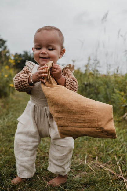 Mini Cozy: Organic Cotton Lovey Blanky - Cozy-hearted