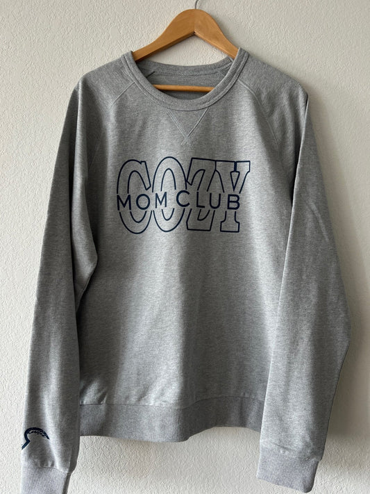 Organic Cozy Mom Club Crewneck - Cozy - hearted