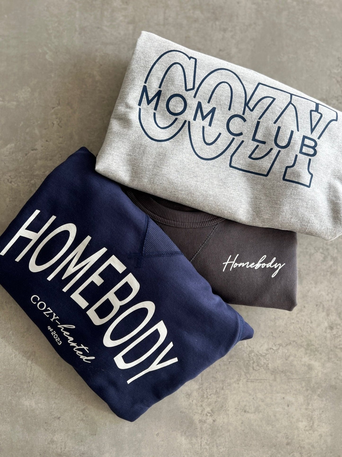 Organic Homebody Cozy - hearted Crewneck - Cozy - hearted