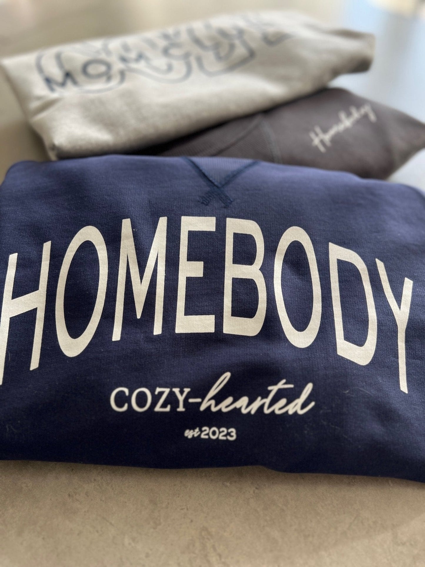 Organic Homebody Cozy - hearted Crewneck - Cozy - hearted