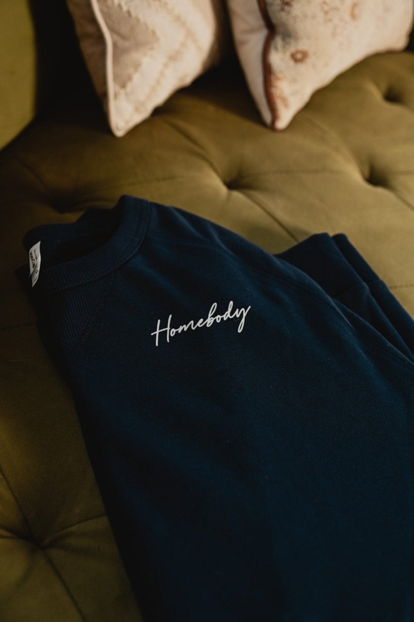 Organic Homebody Crewneck - Cozy - hearted