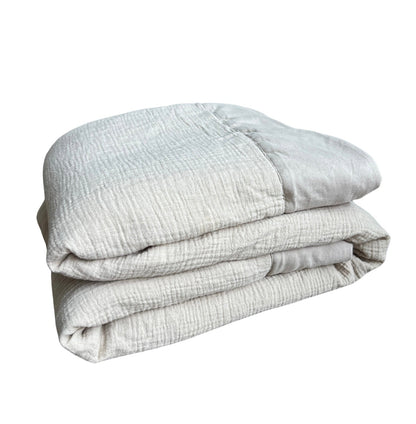 The Cozy: Organic Cotton Blanket - Cozy - hearted